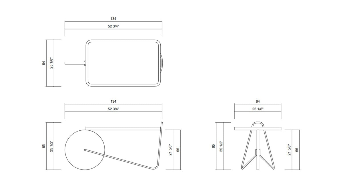 VELLO BAR CART