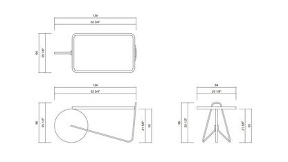 VELLO BAR CART