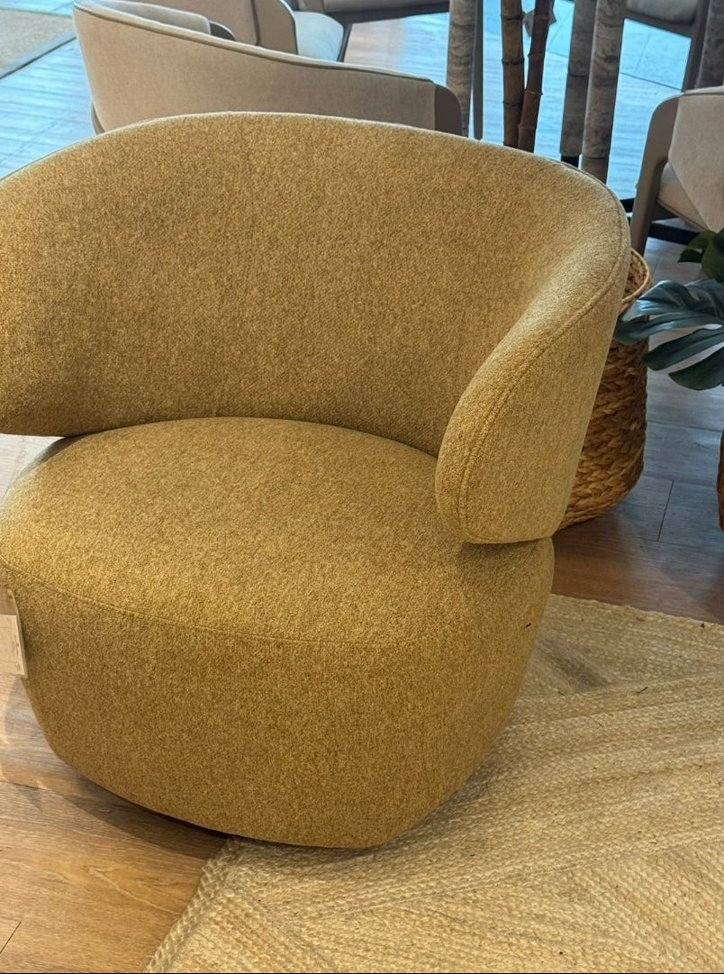 BLOOM SWIVEL ARMCHAIR