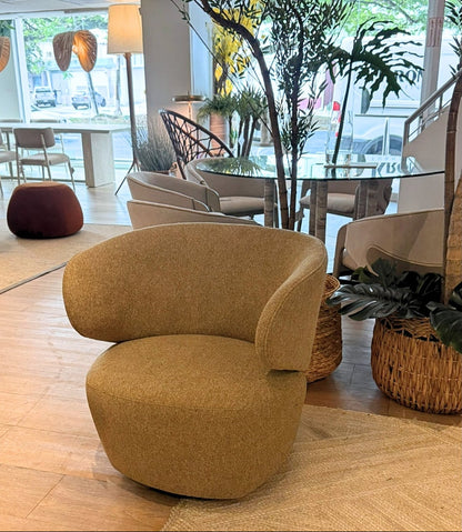 BLOOM SWIVEL ARMCHAIR
