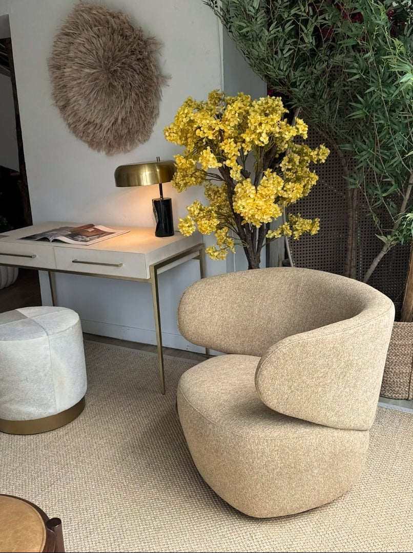 BLOOM SWIVEL ARMCHAIR