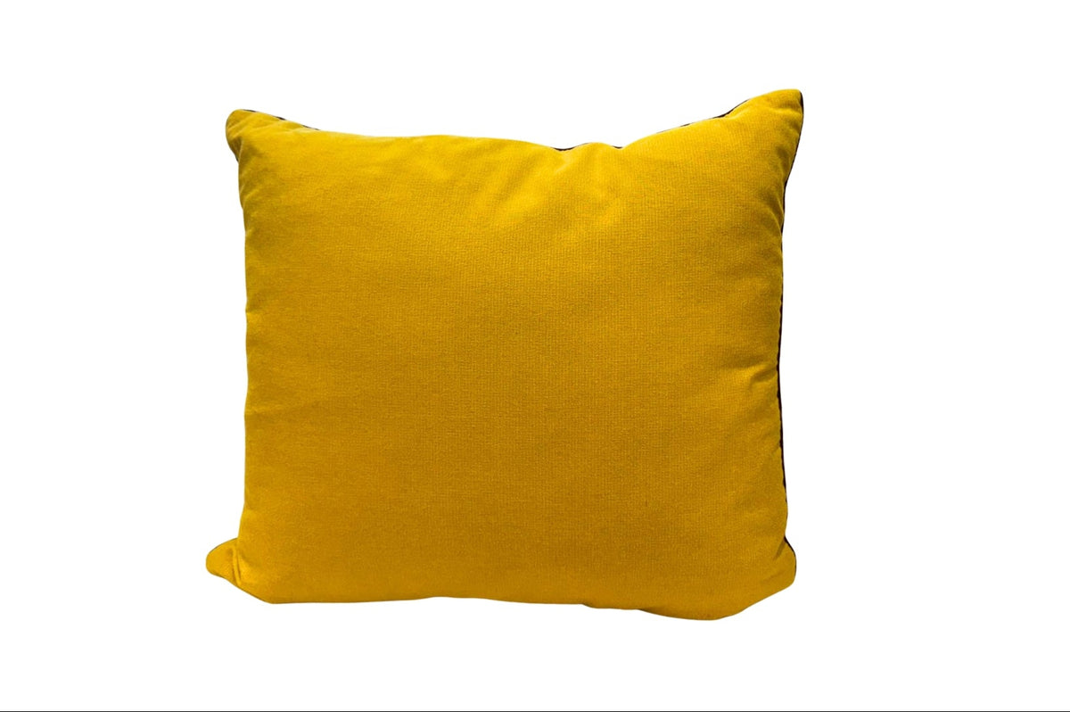 YELLOW DECORATIVE CUSHION