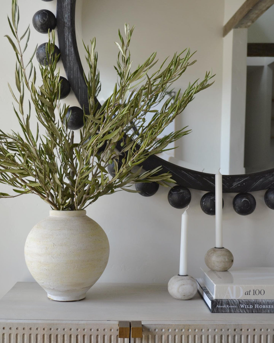 BRIANZA ROUND MIRROR