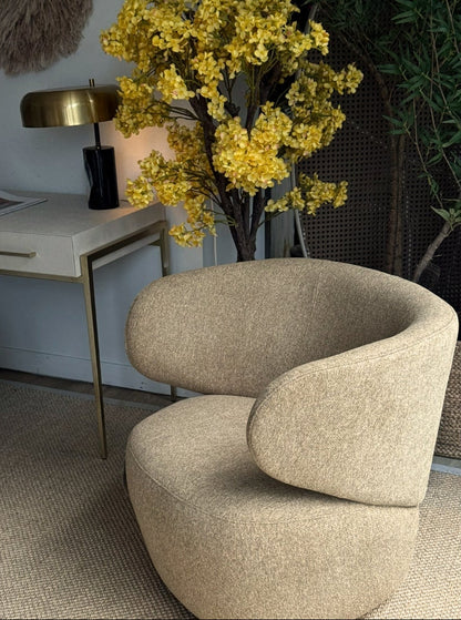 BLOOM SWIVEL ARMCHAIR
