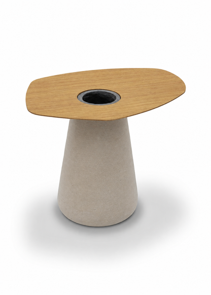 SEIXO SIDE TABLE W/PLANTER