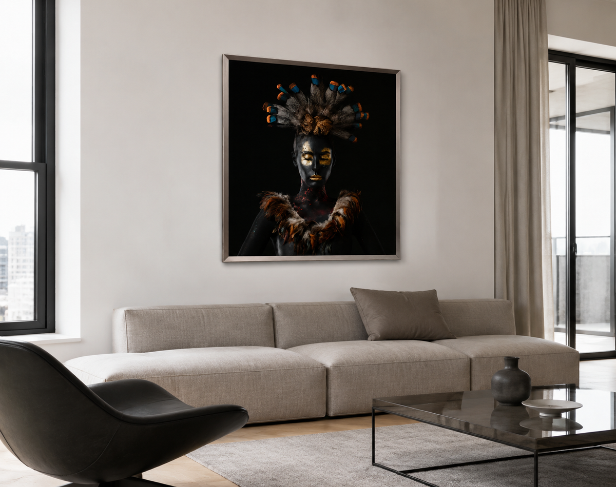 FEATHERS ARTWORK ALFREDO SANCHEZ COLLECTION
