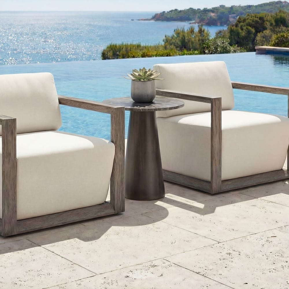 MIDSUMMER INDOOR-OUTDOOR SIDE TABLE