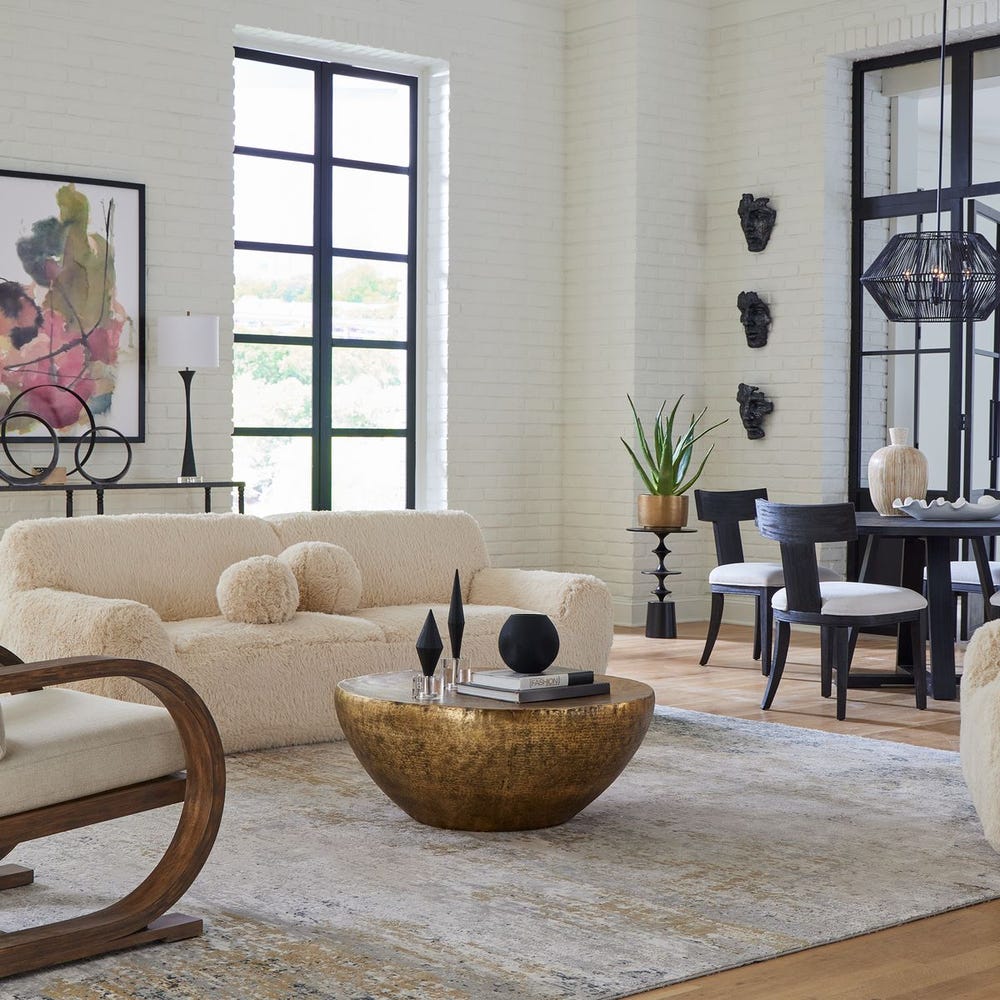 GILDED DOME COFFEE TABLE