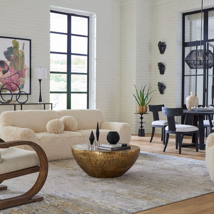 GILDED DOME COFFEE TABLE