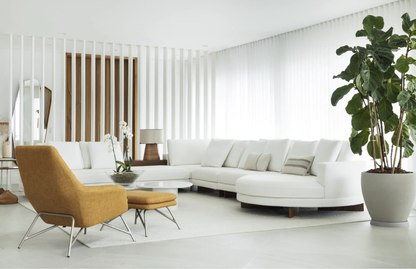 NEW ASIA ARMCHAIR &amp; OTTOMAN