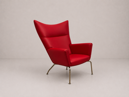 RED ACCENT CHAIR