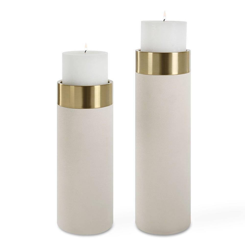 WESSEX CANDLEHOLDERS SET