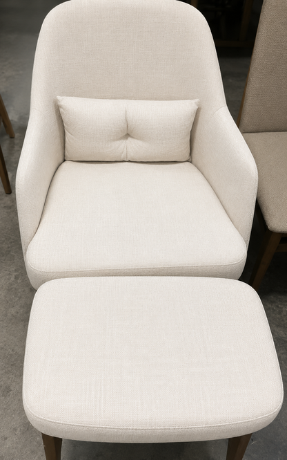 LUMA ARMCHAIR &amp; OTTOMAN