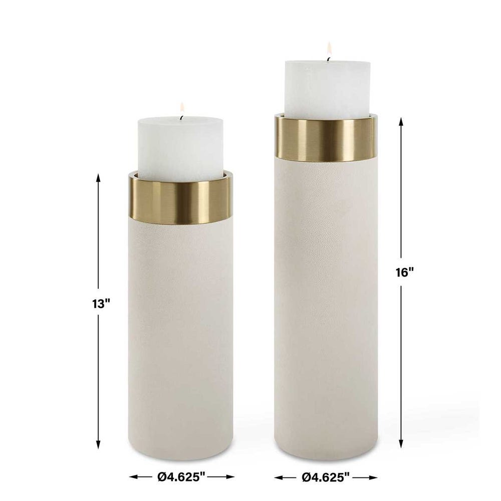 WESSEX CANDLEHOLDERS SET
